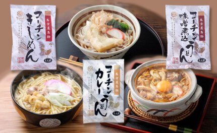 なごやきしめん亭「名古屋名物 コーチンきしめん＆うどん」3種×各1箱