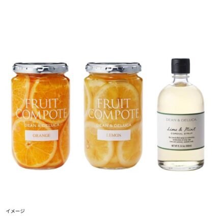 DEAN ＆ DELUCA「オレンジ・レモンコンポート&ライムシロップ」
