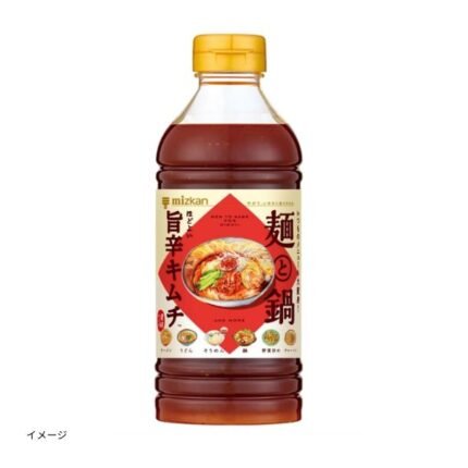 Mizkan「麺と鍋。ほどよい旨辛キムチ」500ml