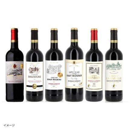 「ワンランク上のボルドーシュペリュール金賞赤ワインセット」750ml