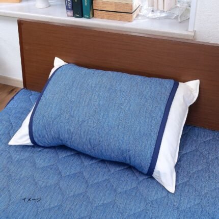 「国産 防ダニ抗菌防臭 高島ちぢみ枕パッド」