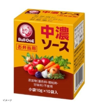 ブルドック「中濃ソース お弁当用」10袋入