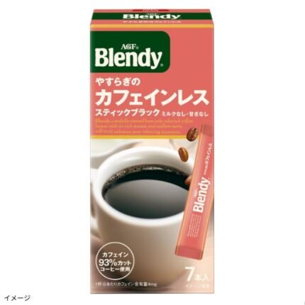 ブレンディ「スティックブラック やすらぎのカフェインレス」7本入