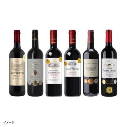 「格上メドック入り！金賞ボルドーセット」750ml×6本