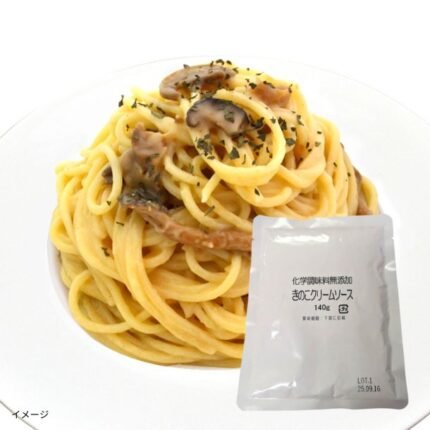 「化学調味料無添加 きのこクリームソース」140g