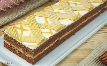 「フリーカットケーキ キャラメルショートケーキ」