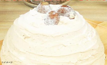 「マロンドームケーキ」