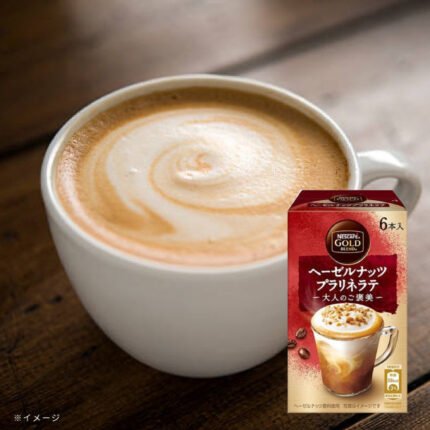 ネスカフェ「ゴールドブレンド 大人のご褒美 ヘーゼルナッツラテ」6本入