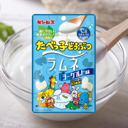 ギンビス「たべっ子どうぶつラムネ ヨーグルト味」35g