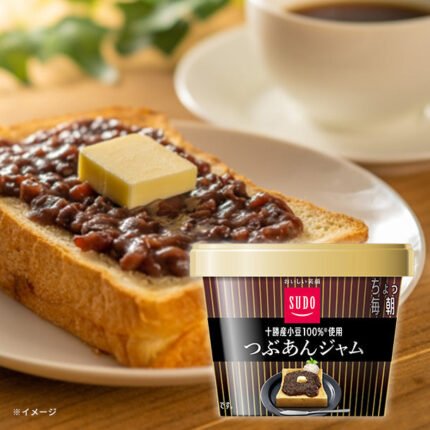 スドージャム「毎朝カップ ちょっと贅沢つぶあんジャム」120g