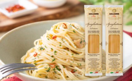 ソル・レオーネビオ「レッドラベル オーガニック・ブロンズダイス・スパゲットーニ」350g