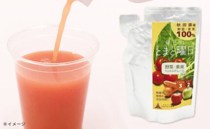 毎日がとまと曜日「秋田の野菜果実ミックスジュース」150g