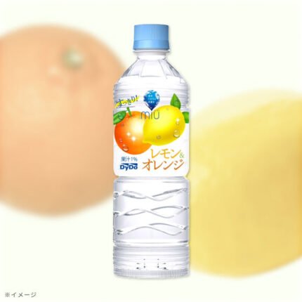 DyDo「ミウ レモン＆オレンジ」550ml