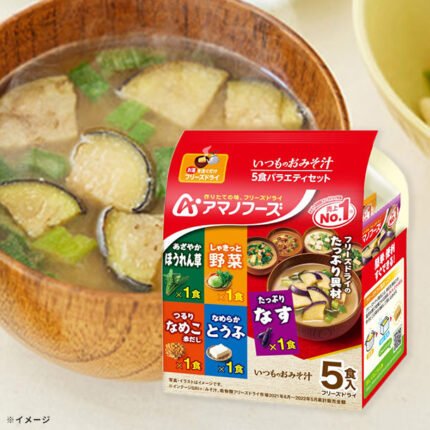 アマノフーズ「いつものおみそ汁 5食バラエティセット」
