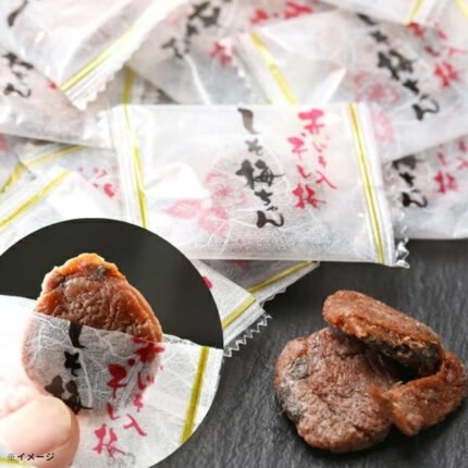 「梅干し 赤しそ入り  種なし しそ梅ちゃん」90g